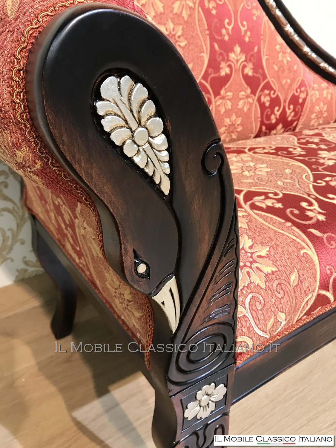 dormeuse classica in legno